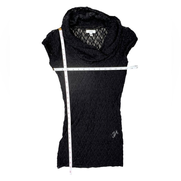 Cache Black Lace Top - Picture 10 of 11